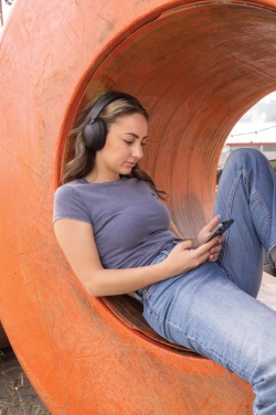 Logotrade promotional merchandise photo of: Urban Vitamin Cupertino RCS rplastic ANC headphone